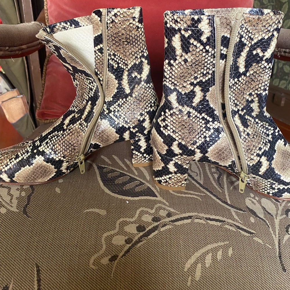 By far snakeskin boots